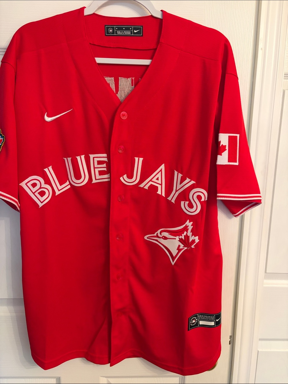 Blue Jays Ernie Clement Replica Baseball Jersey